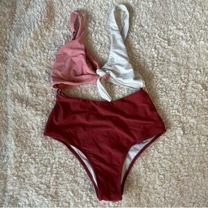 One piece bathing suit